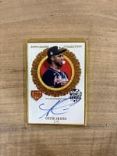 2025 Topps Gilded Collection Gilded Champions Autographs Ozzie Albies #GCH-OA card