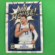 Luka Doncic 2020 Panini Donruss Optic My House card