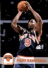 Tony Campbell 1993-94 Hoops Base Set card