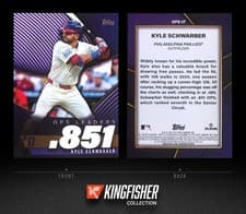2025 Topps OPS Leaders Kyle Schwarber #OPS-17 card