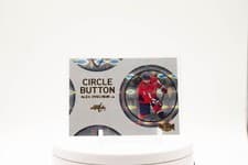 2025-26 SkyBox Metal Universe Circle Button Alex Ovechkin #CB-3 card