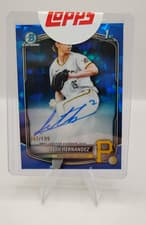 2025 Bowman Draft Sapphire Sapphire Chrome Prospect Autographs Seth Hernandez #CPA-SH card