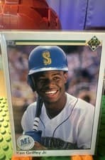 Ken Griffey Jr. 1990 Upper Deck card