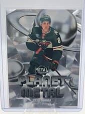2025-26 SkyBox Metal Universe Planet Metal of 40 PM Zeev Buium #26 card