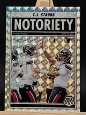 2025 Panini Mosaic Notoriety C.J. Stroud #5 card