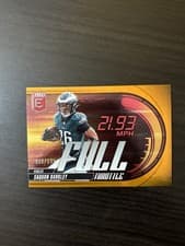Saquon Barkley 2025 Panini Donruss Elite Full Throttle card