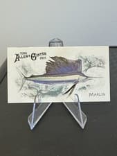 2025 Topps Allen & Ginter 50 Fish From Global Waters (Minis) Marlin #FGW-3 card