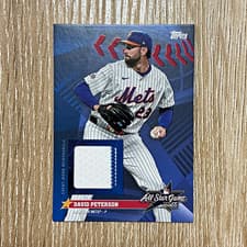 2025 Topps Update All-Star Stitches David Peterson #AS-DP card