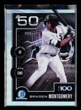 Braden Montgomery 2025 Bowman Bowman Scouts Top 100 card