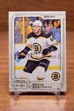 David Pastrnak 2018 O-Pee-Chee card