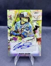 2025 Stadium Club Abstract Autographs Matt Shaw #AA-MS card