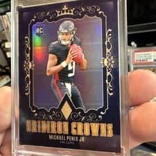 2024 Panini Phoenix Gridiron Crowns Michael Penix Jr. #GC-MPJ