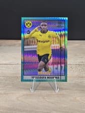 Youssoufa Moukoko 2020 Topps Merlin Chrome UEFA Champions League card