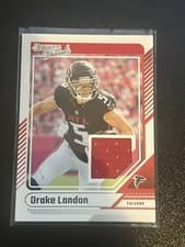 Drake London 2024 Donruss Donruss Threads card
