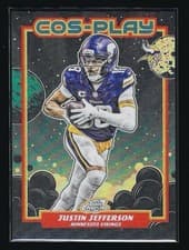 2025 Topps Cosmic Chrome Cos Play Justin Jefferson #CP-22 card