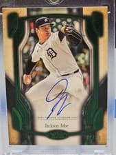 2026 Topps Tier One Break Out Autographs Jackson Jobe #BOA-JJ card