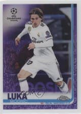 Luka Modric 2018 Topps Chrome UEFA Champions League card
