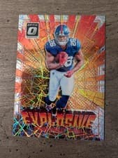 2018 Donruss Optic Explosive Saquon Barkley #7