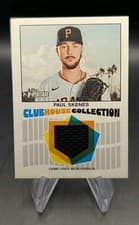 2026 Topps Heritage Clubhouse Collection Relics Paul Skenes #CCR-PS card