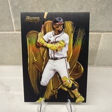 2025 Bowman's Best Strokes of Gold Ronald Acuña Jr. #SG-13 card