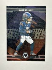 Caleb Williams 2025 Panini Mosaic Touchdown Masters card
