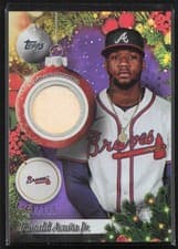 2025 Topps Holiday Relics Ronald Acuña Jr. #PR-RA card