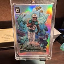2025 Donruss Optic Downtown De'Von Achane #10 card