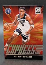 Anthony Edwards 2024 Panini Donruss Optic Express Lane card