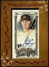 2025 Topps Allen & Ginter Framed Mini Autographs (Baseball) Griffin Conine #MA-GC card