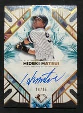 2025 Topps Diamond Icons Icons Chrome Autographs Hideki Matsui #ACC-HM card