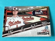 2025 Bowman Draft Bowman Draft Night Ike Irish #BDN-6 card