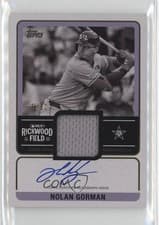 2025 Topps Rickwood Autograph Collection Nolan Gorman #RWAR-NG card