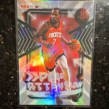 2025-26 NBA Hoops Pay Attention Kevin Durant #PA-8 card