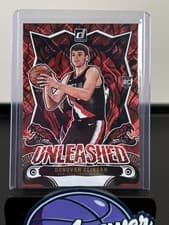 2024-25 Donruss Unleashed Donovan Clingan #13 card