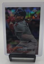 Rafael Devers 2018 Topps Chrome card