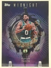 2025-26 Topps Midnight Insomnia Jayson Tatum #IN-9 card