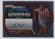 2025 Panini Prizm FIFA Club World Cup Global Graphs Samuel Lino #GG-SL card