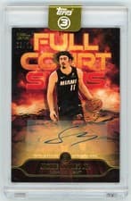 2025-26 Topps 3 Full Court Signs Jaime Jaquez Jr. #FS-JJ card