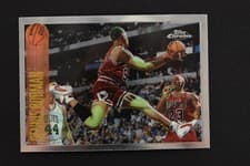 Dennis Rodman 1996 Topps Chrome card