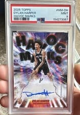 2025-26 Topps Havoc Marks Dylan Harper #HM-DH card