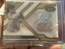 2025 Topps Tier One Clearly Perfect Autographs Paul Skenes #CPA-PS card