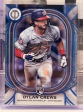 2025 Topps Tribute Base Set Dylan Crews #90 card