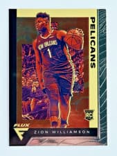Zion Williamson 2019 Panini Chronicles card