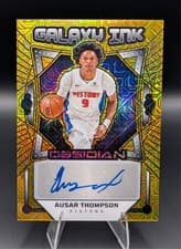2024-25 Panini Obsidian Galaxy Ink Ausar Thompson #GI-ATD card