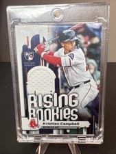2025 Topps Update Rising Rookies Relics Kristian Campbell #RRR-KC card