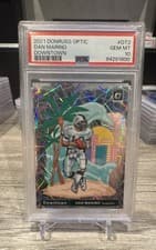 Dan Marino 2021 Panini Donruss Optic Downtown card