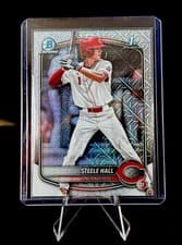 Steele Hall 2025 Bowman Draft Chrome card