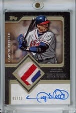 2025 Topps Autograph Patch Gary Sheffield #TFAP-GARY card