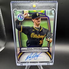 2025 Topps Tribute Autographs Paul Skenes #TA-SKE card