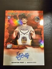 2024-25 Hoops Hot Signatures Rookies Quinten Post #HSR-PST card